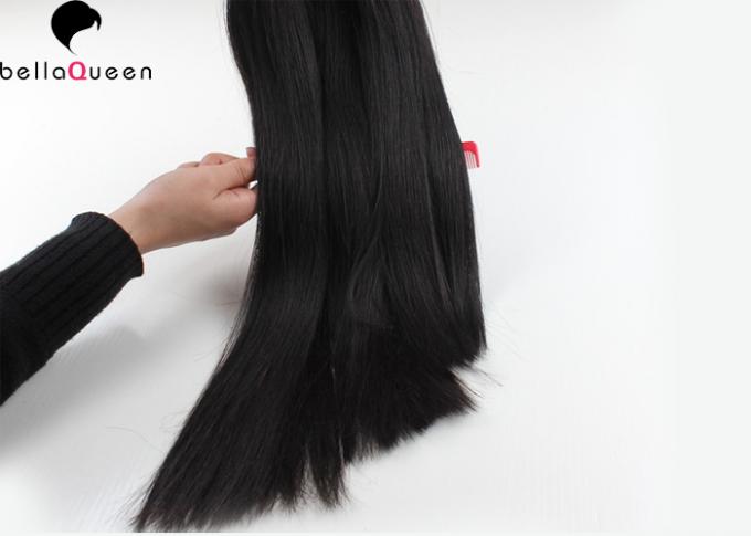 8"-30" Remy Indian Virgin Hair Extension Natural Straight Wave Hair Weaving