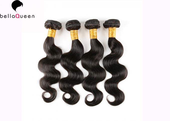 Body Wave 7A Grade Virgin Malaysian Hair Weave Natural Black Hair Weaving