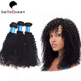 China 100% Natural Black Kinky Curly European Virgin Hair Of Human Hair Bundles supplier