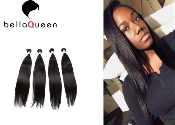 China Straight Color 1B Malaysian Virgin Hair Weave Long Lasting Soft And Smooth supplier