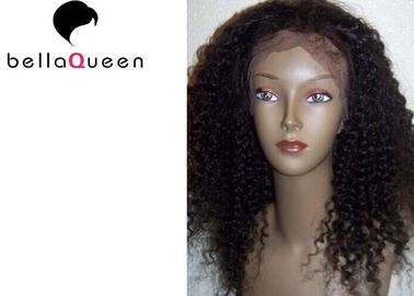 China Curly Virgin Full Lace Human Hair Wigs For Black Women hair weaving supplier