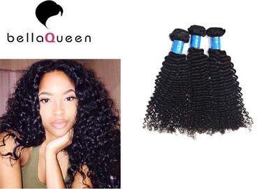 China Unprocessed Virgin Mongolian Hair Extensions , Natural Curly Grade 7A Virgin Hair supplier