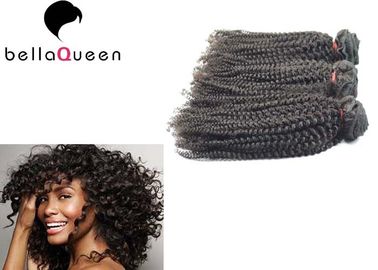 China Kinky Curly Natural Black 1b Human Hair Extension For Black Women supplier