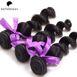 China Unprocessed No Shedding Loose Wavy Peruvian Human Hair 1b For Beautiful Girl supplier