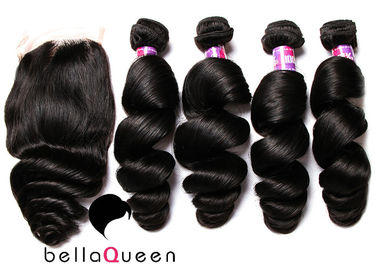 China 8A Loose Wave Virgin Indian Hair Human Hair Extension 8-30&quot; Length supplier
