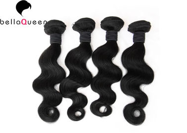 China 7A Grade Brazilian Virgin Human Hair Body Wave , Unprocessed Tangle Free Human Hair Weave supplier