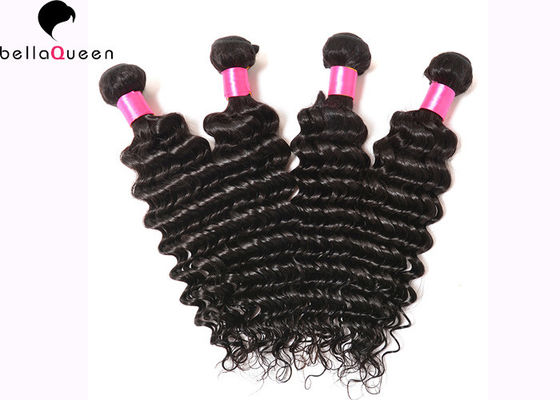 China Natural Color Smooth 100% Brazilian Human Hair 95-105g With Full Cuticle supplier