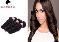 China Unprocessed Double Drawn Mongolian Hair Extensions , Loose Wave Hair Extension company
