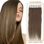 Remy Softy Hair Silky Straight Dark Brown 4# Tape Human Hair Extension