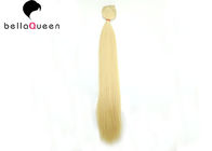 China Straight 100g 613 Golden Blonde Clip In Human Hair Extension With Pure Color company
