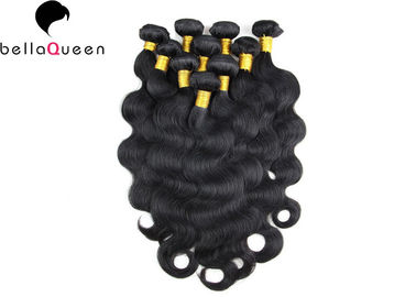 Peruvian Virgin Body Wave Human Hair Extensions Tangle Free Shedding Free Hair Weaving