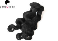 Natural Black 6A Remy Hair Virgin Human Hair Extensions Body Wave Hair Weaving