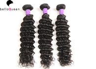 Deep Wave Unprocessed Brazilian Human Hair Weft Full End Without Split