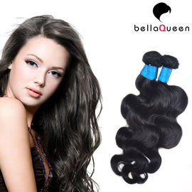 Salon use Body Wave Natural Black Indian Virgin Hair Weft For Women supplier