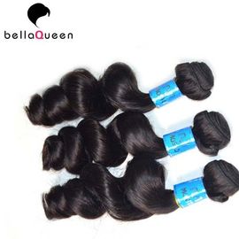 Grade 7A Virgin Hair Natural Black Indian Virgin Hair Weaving For Loose Wave supplier