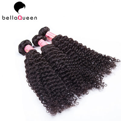 Grade 5A 6A 7A Brazilian kinky curly human hair sew in nylon for extension supplier