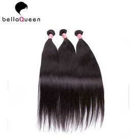 No Shedding Natural Black Silky Straight In European Virgin Human Hair For Beauty supplier