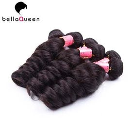 Curly Natural 7A European Virgin Hair , 10 inch - 30 inch Lady Hair Extensions supplier