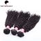 Girl use Tangle-Free European Curly Human Hair extension Can be Dyed supplier