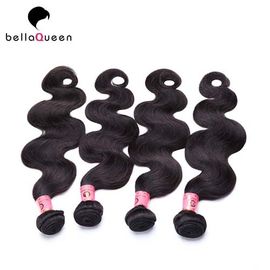 Free shedding free tangle Burmese Hair Bundles Of Natural Black Body Wave supplier