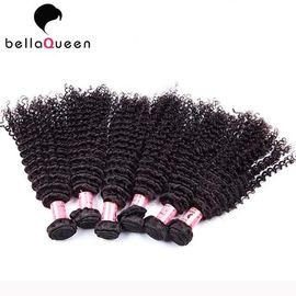 Remy 100G Indian Double Drawn Hair Extensions Curly Natural Black supplier