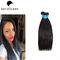 Wet And Wavy Weave Human Hair Burmese Remy Hair , Triple Weft Clip In Hair Extension supplier
