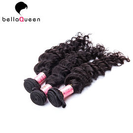 Unprocessed Double Drawn Hair Extensions ,  Remy Human Hair Weave Full Ends supplier