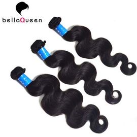 No Shedding 10-30 Inch Double Drawn Hair Extensions , Long Body Wave Human Hair supplier