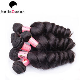 Black Women Use Double Virgin Remy Human Hair Weaving / Real Human Hair supplier