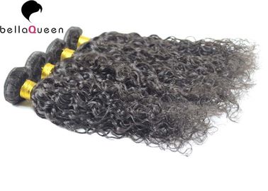 Natural Black Natural Wave Tangle And Shed Free Human Hair Wefts supplier