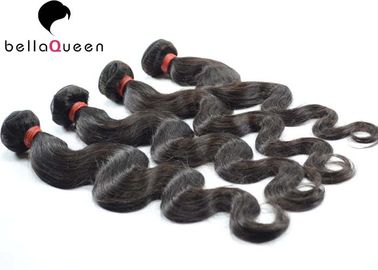 Body Wave Natural Black 1b Grade 7A Virgin Hair Human Hair Weaving Thick End supplier