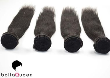 Natural Looking Silky Straight Brazilian Virgin Human Hair With Natural Black supplier