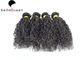 Raw Unprocessed Natural black Water Wave Human Hair Lace Wigs , 14”-24” Inch Length supplier