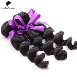 Black Women Use Double Virgin Remy Human Hair Weaving / Real Human Hair supplier