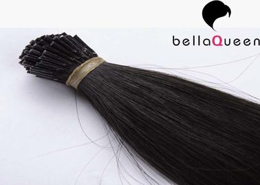 6A Grade U - Tip Hair Extensions Natural Black Silky Straight With Full Cuticle supplier