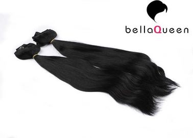 Professional Natural Black Clip In Hair Extension 15 Inch - 26 Inch Without Chemical supplier