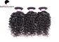 Natural Black Water Wave 6A Remy human hair wefts , Tangle And Shedding Free supplier