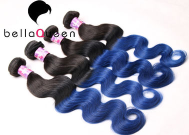 No Shedding 10-30 Inch Double Drawn Hair Extensions , Long Body Wave Human Hair supplier