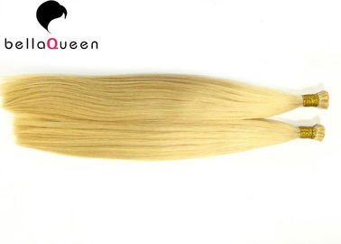 613# Golden Blonde Full Ending Flat Tip Hair Extensions For Women supplier