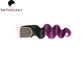 Ombre Body Wave Human Hair Natural Hair Closure Body wave 1b+ Purple supplier