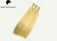 Long Lasting 613# Golden Blonde Flat Tip Hair Extensions With Full Ending supplier