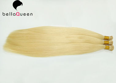 Natural Straight Pure Color Double Drawn I Tip Hair Extensions For Beautiful Lady supplier