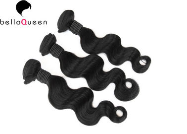 7A Grade Brazilian Virgin Human Hair Body Wave , Unprocessed Tangle Free Human Hair Weave supplier