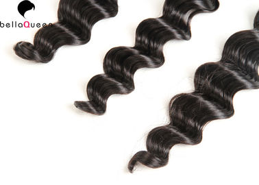 7A Grade Unprocesseed Malaysian Hair Extensions Loose Deep Wave Hair supplier