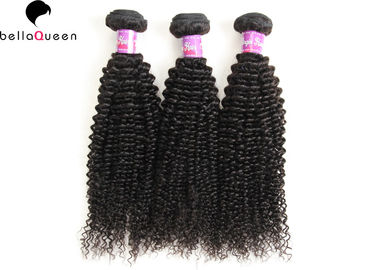 Curly Wave Natutral Black Grade 7A  Virgin Hair Brazilain Human Hair Extension supplier