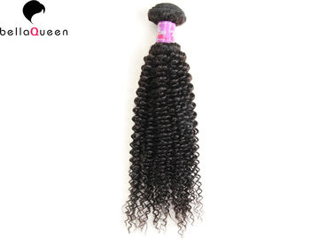 Curly Wave Natutral Black Grade 7A  Virgin Hair Brazilain Human Hair Extension supplier