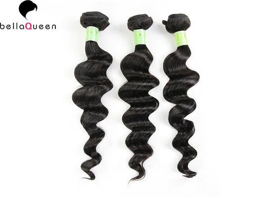 Grade 8A 3 bundles Brazilian Virgin Human Hair Loose Deep Wave Hair Weft For Girl supplier