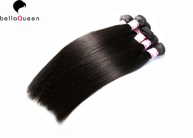 30 Inch Natural Straight Wave Malaysian Remy Hair Weft  No Dyed End No Tangle supplier