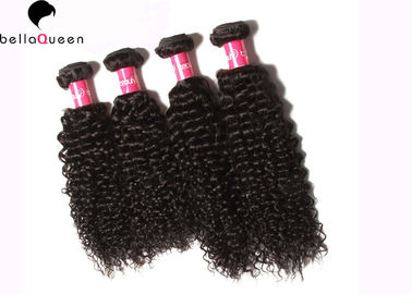 Unprocessed Grade 7A 100% Malaysian Virgin Hair Curly Wave Hair Weaving supplier