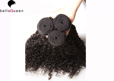 Unprocessed Grade 7A 100% Malaysian Virgin Hair Curly Wave Hair Weaving supplier